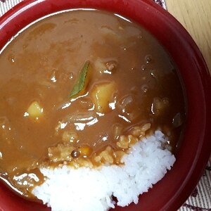 国産を皮ごと！カボチャたっぷりカレー